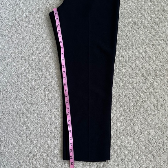 Theory Treeca Pull-On Wool Blend Knit Pants Black 8 Cropped Ankle Fall Winter - Picture 10 of 10
